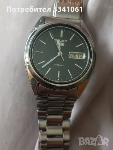 Мъжки ръчен часовник Seiko 5 Automatic , снимка 3 - Антикварни и старинни предмети - 56046023
