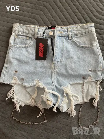 Къси дънкови панталонки 