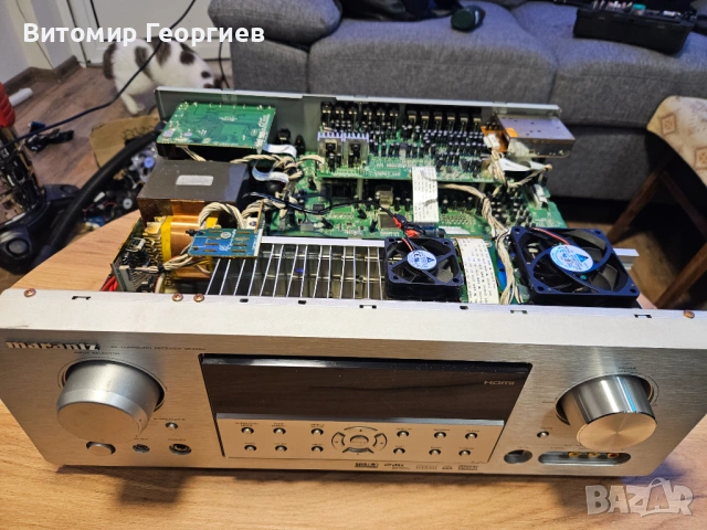 Усилвател Marantz SR4002 7.1 AV ресивър – HDMI, Dolby, DTS, снимка 11 - Ресийвъри, усилватели, смесителни пултове - 53501665