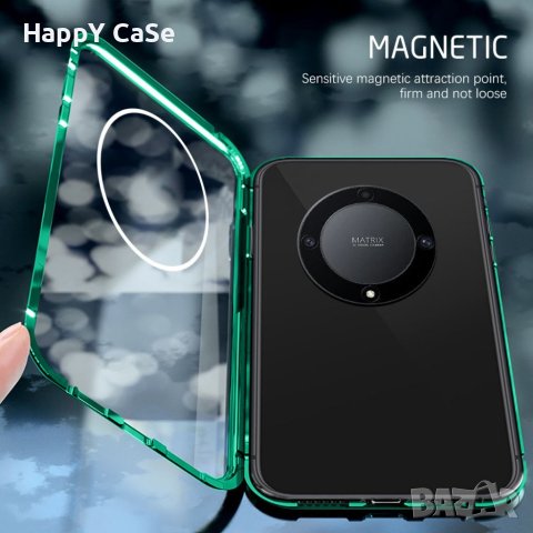 Honor Magic 6 Lite / Magic 5 Lite / Honor 90 / Двоен 360 градуса магнитен кейс калъф, снимка 4 - Калъфи, кейсове - 41022292