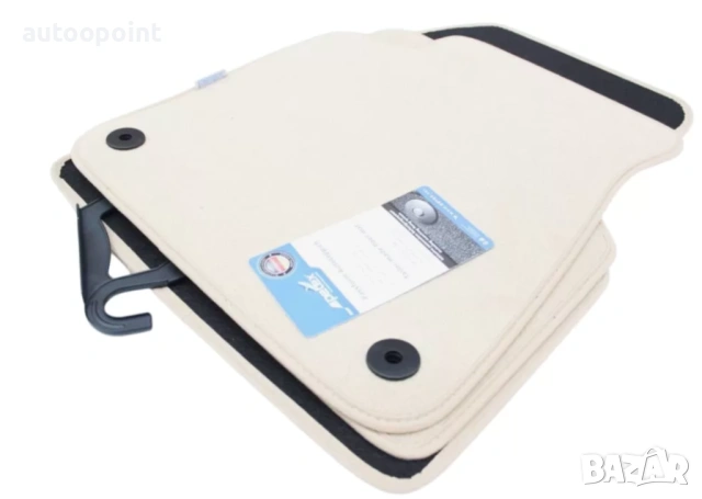  Мокетни стелки за AUDI A8 D4 (2010-2017) къса база - бежови Petex