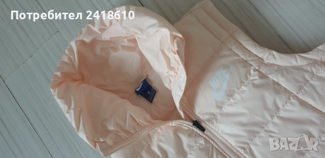 Nike  Down Womens Vest Size - L - XL / ОРИГИНАЛ! Дамски Пухен Елек!, снимка 7 - Якета - 52265865