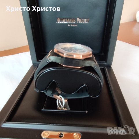 Мъжки луксозен часовник Audemars Piguet Royal Oak Offshore Chronograph Rose gold, снимка 8 - Мъжки - 42209001