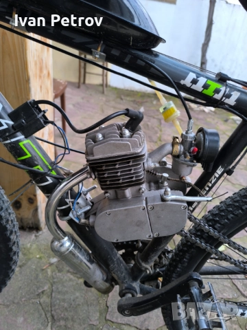 Колело с двигател 80cc, снимка 3 - Велосипеди - 52791916