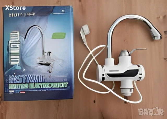 Смесител с проточен бойлер, за плот, 3000W + дисплей, снимка 4 - Смесители - 52588538