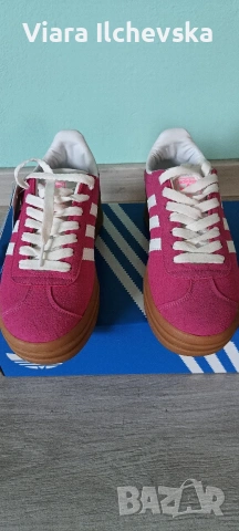 Дамски маратонки Адидас Газела розови , снимка 3 - Маратонки - 53151711