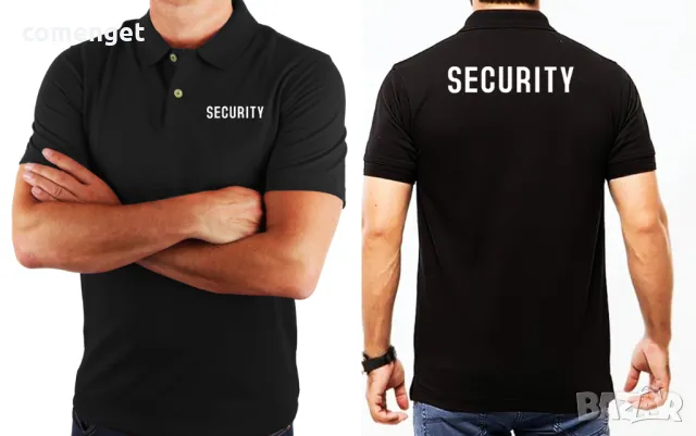 Мъжки поло тениски SECURITY, тип лакоста на испанската марка Roly!! 
