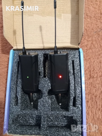 Безжична система за китара. Предавател-Приемник, снимка 8 - Китари - 51444662