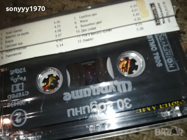 ЩУРЦИТЕ-30 ГОДИНИ-БАЛКАНТОН ОРИГИНАЛНА КАСЕТА 1410241118, снимка 11 - Аудио касети - 47574659