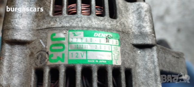 Динамо алтернатор 101211-2600 Daihatsu Terios 1.3 - 120лв, снимка 3 - Части - 41223870