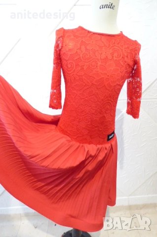 Детска рокля за спортни танци , снимка 3 - Детски рокли и поли - 51218386