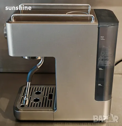 Breville Slimline VCF185 * ВИДЕО * 15 bar, Еспресо Кафе Машина. Оригинални портафилтър и тампер, снимка 7 - Кафемашини - 56016262