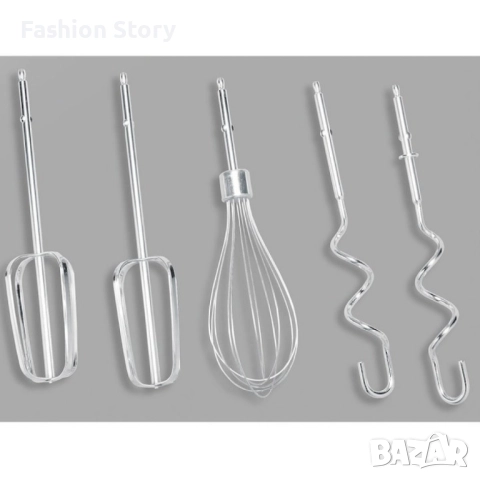 Миксер с купа Royalty Line RL-HM19015, 700W, 6 бъркалки, 3 л, Турбо, 5 скорости, снимка 5 - Миксери - 51808539