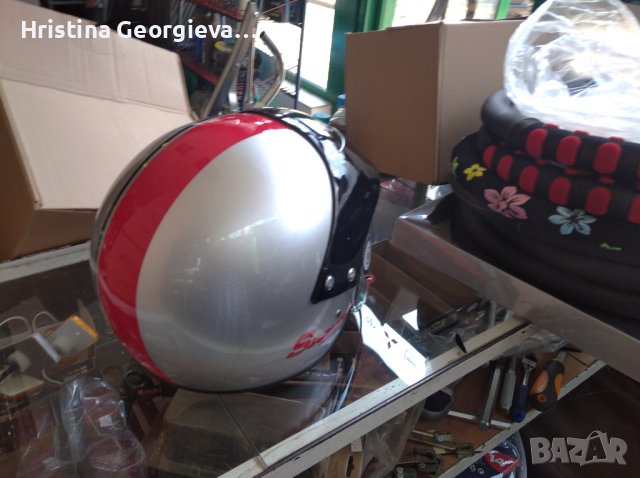 Каска -Скутер, снимка 6 - Аксесоари и консумативи - 22290272