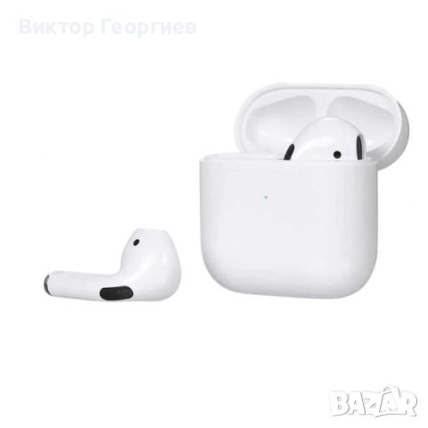 Bluetooth 5.0 слушалки, Pro 4, Super Bass с калъф за зареждане, снимка 1 - Слушалки и портативни колонки - 42336488