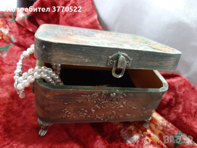Кутии за бижута в старинен стил., снимка 5 - Антикварни и старинни предмети - 52919093