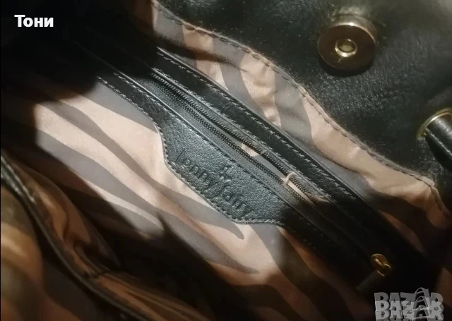 JENNY FAIRY Оригинал Нова Дамска Чанта от Естествена Кожа , снимка 5 - Чанти - 51081886