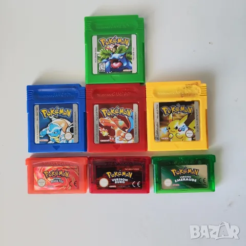 Pokemon игри за Gameboy и GBA цена за брой 