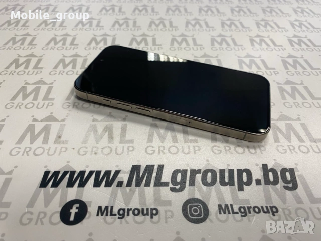 #MLgroup предлага iPhone 15 Pro 256GB Natural 86%, втора употреба, снимка 2 - Apple iPhone - 53155095