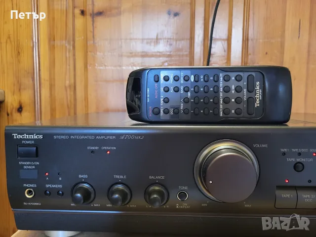 Усилвател Technics SU-A700MK2- със ОРИГИНАЛНО ДИСТАНЦИОННО, снимка 2 - Ресийвъри, усилватели, смесителни пултове - 56243998