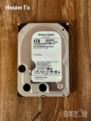 Western Digital 4TB – Тих и икономичен HDD за PC / Архив (WD Blue Class), снимка 4 - Твърди дискове - 52481009