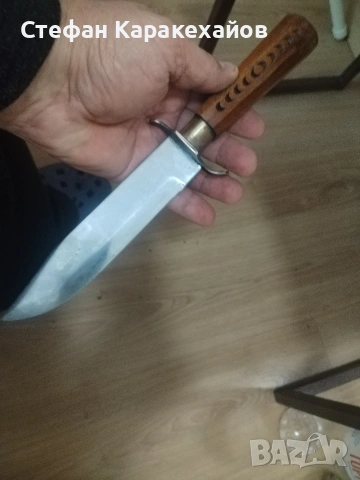 Български ловен нож , снимка 2 - Ножове - 53240315