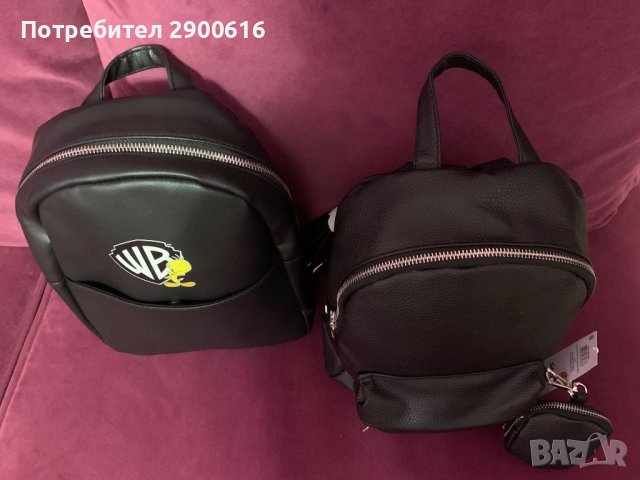 Дамски раници, снимка 3 - Чанти - 42295669