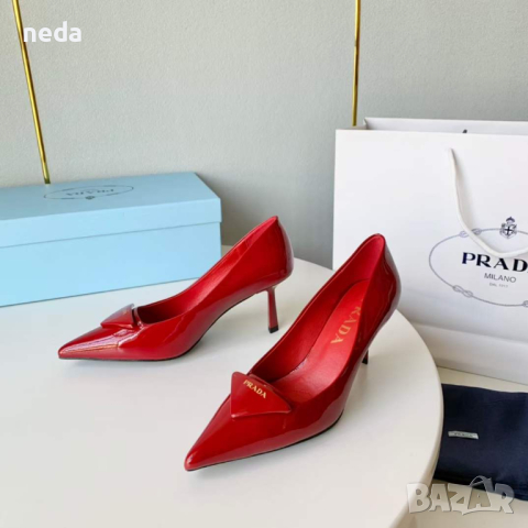 Prada (реплика) 15, снимка 6 - Дамски обувки на ток - 44523185