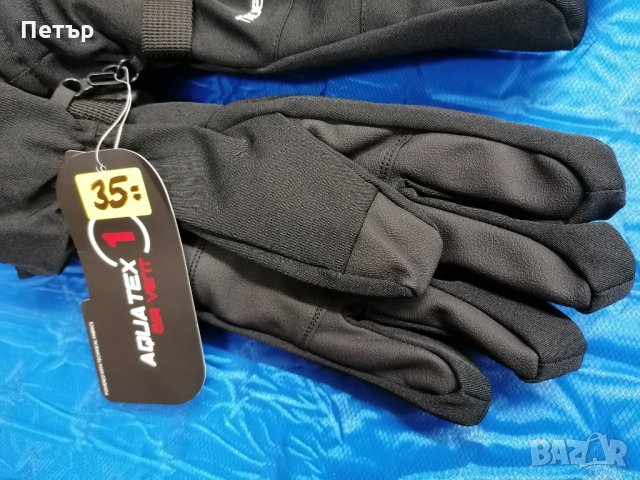 Продавам четирислойни нови мъжки черни меки комфортни водоустойчиви ръкавици TrueNorth , снимка 3 - Зимни спортове - 35740741