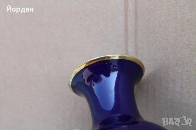 Немска порцеланова ваза ''KPM'', снимка 8 - Вази - 50606829