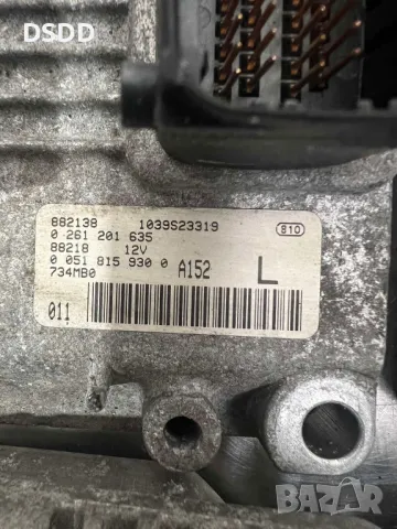 Компютър двигател / ECU 0261201635 за Fiat Bravo 1.4 16V 90 кс, снимка 2 - Части - 49395133