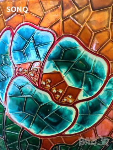 Прекрасно Старо Медно Пано, снимка 3 - Пана - 47836633