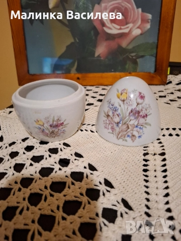 Порцеланова бижутерка , снимка 4 - Колекции - 52350385