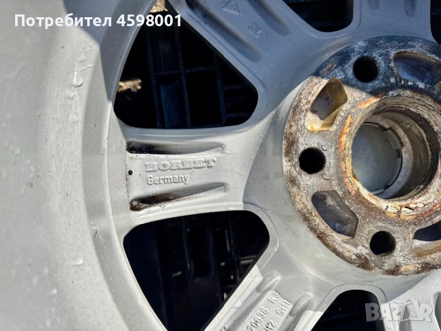 4бр.Алуминиеви джанти Borbet 16цола 5x112 за Vw,Skoda,Seat,Audi, снимка 14 - Гуми и джанти - 53753808