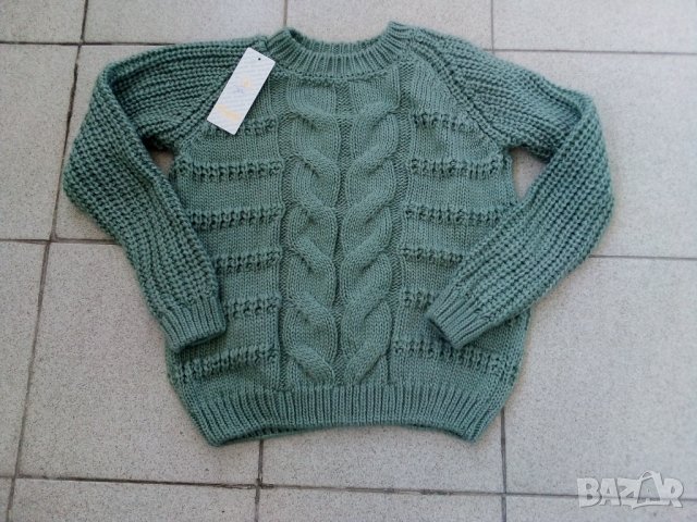 Дамски изчистен пуловер в 6 цвятя, снимка 9 - Блузи с дълъг ръкав и пуловери - 34760359