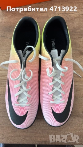 Футболни обувки Nike Mercurial – Turf, снимка 6 - Футбол - 53723411