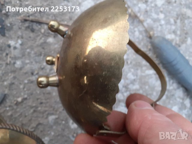 Месингови рисувани кошнички, снимка 3 - Декорация за дома - 39198594