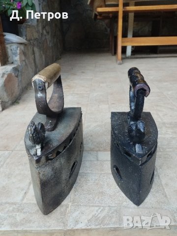 Старинна ютия на въглища , снимка 8 - Антикварни и старинни предмети - 42660880