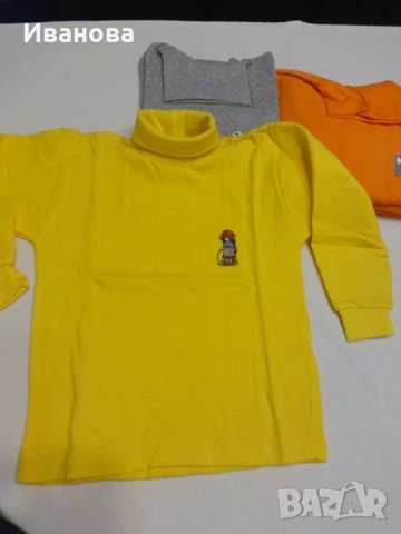 Разпродажба 5 бр. Нови поло блузки за 45 лв., снимка 3 - Бебешки блузки - 39936271