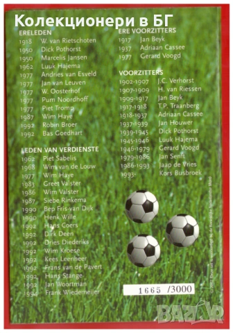 ФУТБОЛЕН ЕВРОСЕТ ОТ НИДЕРЛАНДИЯ 2002 ГОДИНА /виж описанието/, снимка 8 - Нумизматика и бонистика - 53483968