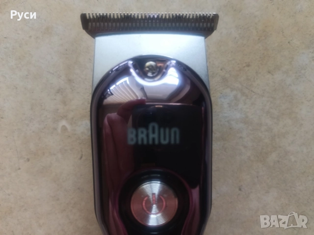 Безжична машинка за подстригване BRAUN , снимка 8 - Машинки за подстригване - 51625563