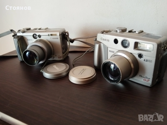 Камери Canon PowerShot G2, Canon PowerShot G3 Japan, снимка 2 - Фотоапарати - 51772449