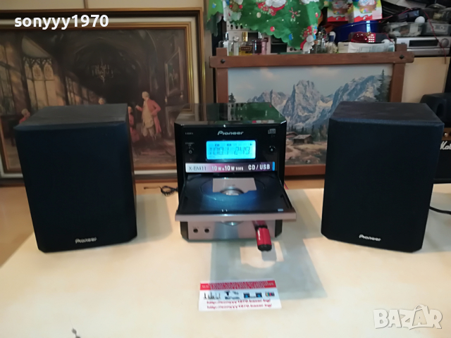pioneer usb tuner cd ampli+колони 1404220906, снимка 7 - Аудиосистеми - 36452066