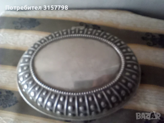 посребрена кутия за бижута, снимка 3 - Други ценни предмети - 50612060