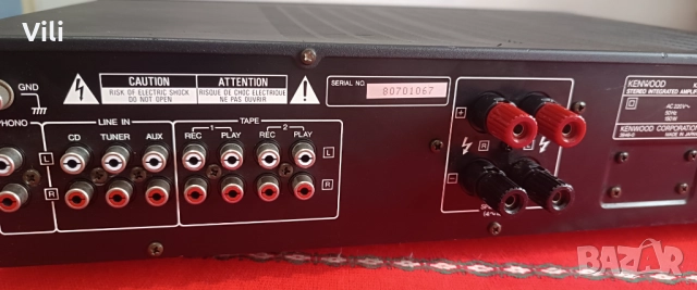 Kenwood KA-550D, снимка 9 - Ресийвъри, усилватели, смесителни пултове - 51739577