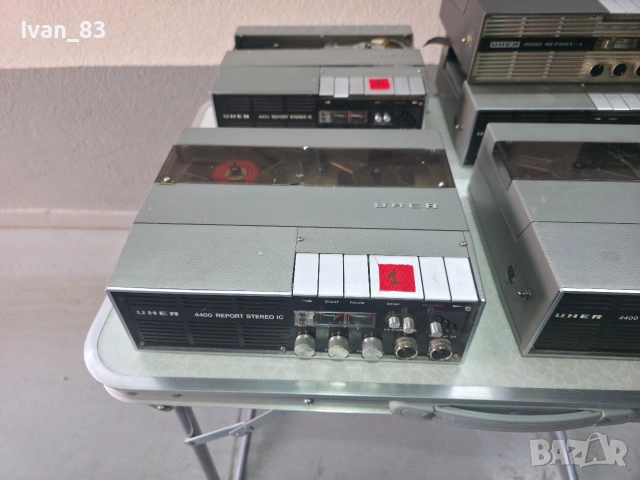 Ролкови магнетофони Uher 4400 report stereo ic и 4000 report L, снимка 3 - Декове - 53004749