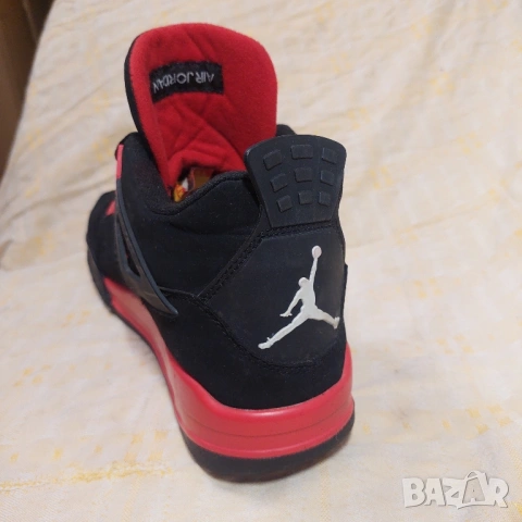 маратонки Jordan 4 Retro Red Thunder номер 46, снимка 6 - Маратонки - 53078104