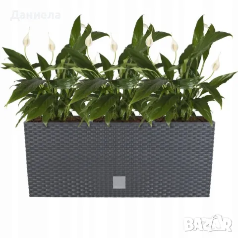 Модерна саксия с поливна система, снимка 2 - Саксии и кашпи - 48969527