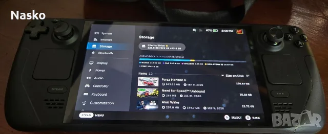 Steam deck 512GB, снимка 3 - Други игри и конзоли - 56102768