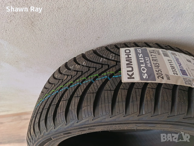 Всесезонна гума KUMHO solus 4S 205/45/17, снимка 2 - Гуми и джанти - 53731293